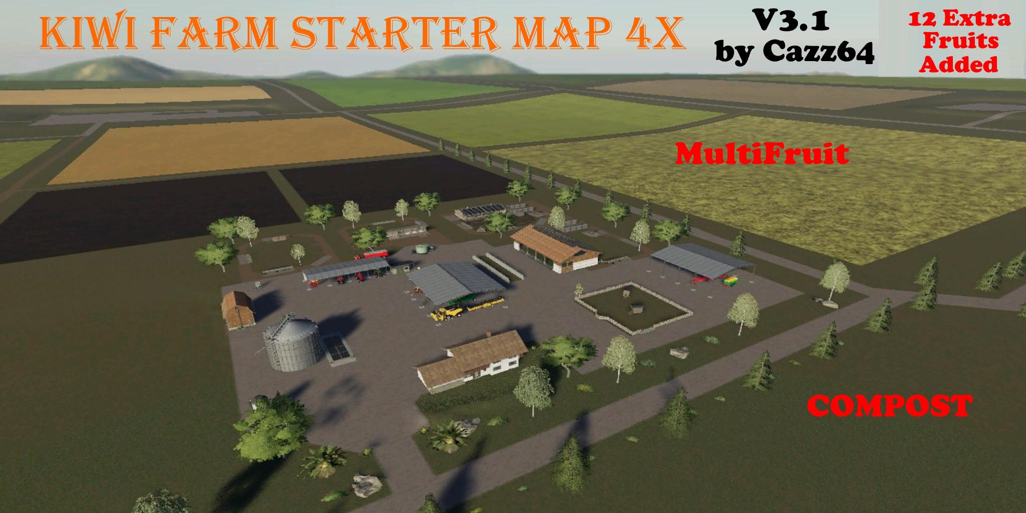 KIWI FARM STARTER MAP 4X update V3a