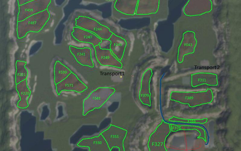 NorskSkog – Forestry Map v 1.0